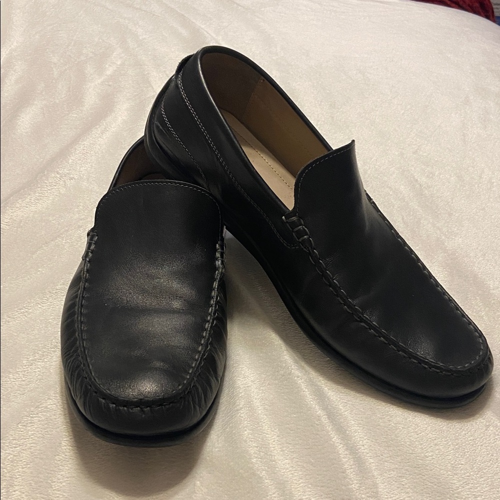 EUC Men’s ECCO Classic Moc 2.0 Loafer Slides Genuine Leather